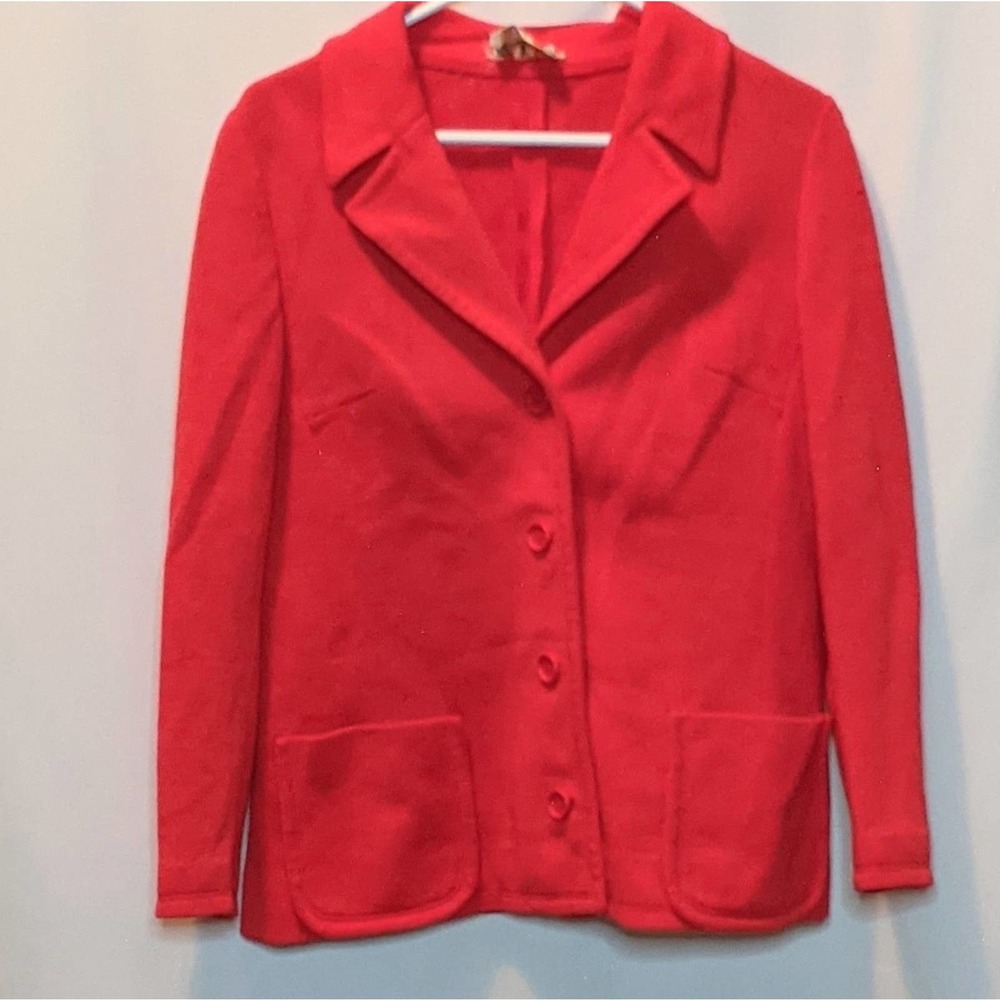Butte Knit Vintage Red Blazer
